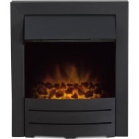 Adam Colorado Black Electric Inset Fireplace