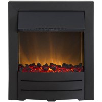 Adam Black Electric Inset Fireplace - Colorado