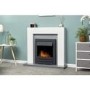 Adam Colorado Black Electric Inset Fireplace