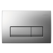 Geberit Delta50 Flush Plate - Matt Chrome