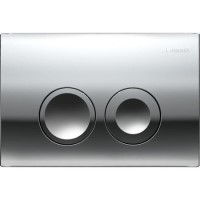 Geberit Delta25 Flush Plate - Gloss Chrome