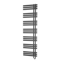 Towelrads Cobham Anthracite Heated Towel Rail Radiator - 1800 x 500mm