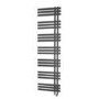 Towelrads Cobham Anthracite Heated Towel Rail Radiator - 1800 x 500mm