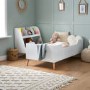 Maya Toddler Bed in White and Natural - Obaby