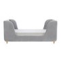 Toddler Bed Frame in Grey Velvet - Lumi - Obaby