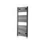 Towelrads Pisa Black Towel Radiator 1200 x 500mm