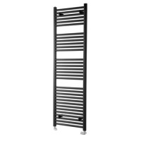 Towelrads Pisa Black Towel Radiator 1600 x 500mm