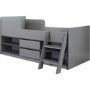 Grey Low Sleeper Cabin Bed with Storage - Felix - Seconique