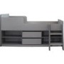 Grey Low Sleeper Cabin Bed with Storage - Felix - Seconique