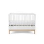 White Mini 2 Piece Nursery Furniture Set - Cot Bed and Changing Table - Astrid - Obaby