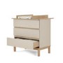 Satin Mini 2 Piece Nursery Furniture Set - Cot Bed and Changing Table - Astrid - Obaby