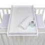 Universal Cot Top Changer in White - Tutti Bambini