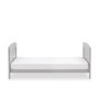 Grace Grey Convertible Cot Bed with Teething Rail -  Obaby