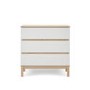 White 3 Piece Nursery Furniture Set - Astrid - Obaby