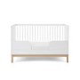 White Two Tone Cot Bed - Astrid - Obaby