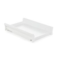 Stamford White Wooden Cot Top Changer - Obaby