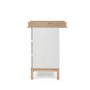 White Two Tone Changing Table with Drawers - Astrid - Obaby