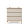 Satin Two Tone Changing Table with Drawers - Astrid - Obaby