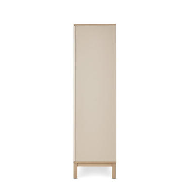 Nursery Wardrobe with Shelf in Satin - Astrid - Obaby