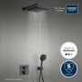 GROHE QuickFix Precision Thermostat Concealed shower system with Vitalio Comfort 250