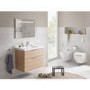 Wall Hung Rimless Short Projection Toilet with Soft Close Seat - Grohe Euro