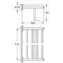 Grohe BauCosmopolitan Multi-Towel Rack