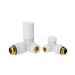 White Manual Corner Radiator Valves - Towelrads