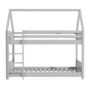 House Bunk Bed in Grey - Coco