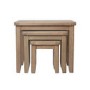 Rectangular Oak Nest of 3 Tables - Pegasus