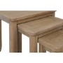 Rectangular Oak Nest of 3 Tables - Pegasus