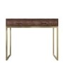 Walnut Dressing Table with 2 Drawers - Aubrey