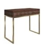 Walnut Dressing Table with 2 Drawers - Aubrey