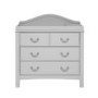 3 Piece Nursery Furniture Set in Grey - East Coast Toulouse