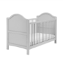 Grey Cot Bed with 3 Adjustable Heights - East Coast Toulouse 