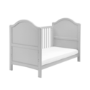 Grey Cot Bed with 3 Adjustable Heights - East Coast Toulouse 