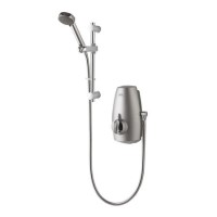 Aquastream Power Shower - Satin Chrome