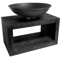 Ivyline Firebowl & Rectangle Console Granite