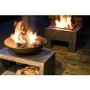 Ivyline Firebowl & Rectangle Console Cement