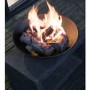 Ivyline Firebowl & Rectangle Console Cement