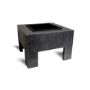 Ivyline Square Firebowl & Square Console Granite