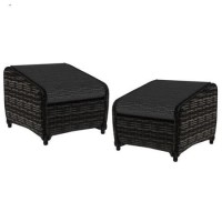 ONLY OPENED - Pair of Footstools - Aspen