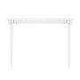 Small & Narrow White Wall Mounted Console Table - 115cm - Ava