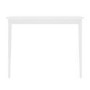 Small & Narrow White Wall Mounted Console Table - 115cm - Ava