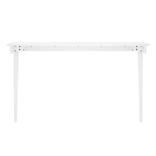 Large & Narrow White Wall Mounted Console Table - 150cm - Ava