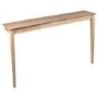 Large & Narrow Unfinished Wall Mounted Console Table - 150cm - Ava