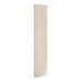 Pack of 2 Upholstered Wall-Mounted Headboard Panels in Beige Velvet - Alisha