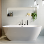 Freestanding Double Ended Back to Wall Bath 1700 x 800mm - Alto