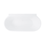 Freestanding Double Ended Back to Wall Bath 1700 x 800mm - Alto