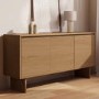 Large Rustic Oak Sideboard - 3 Doors - 150cm - Mia