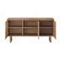 Large Rustic Oak Sideboard - 3 Doors - 150cm - Mia